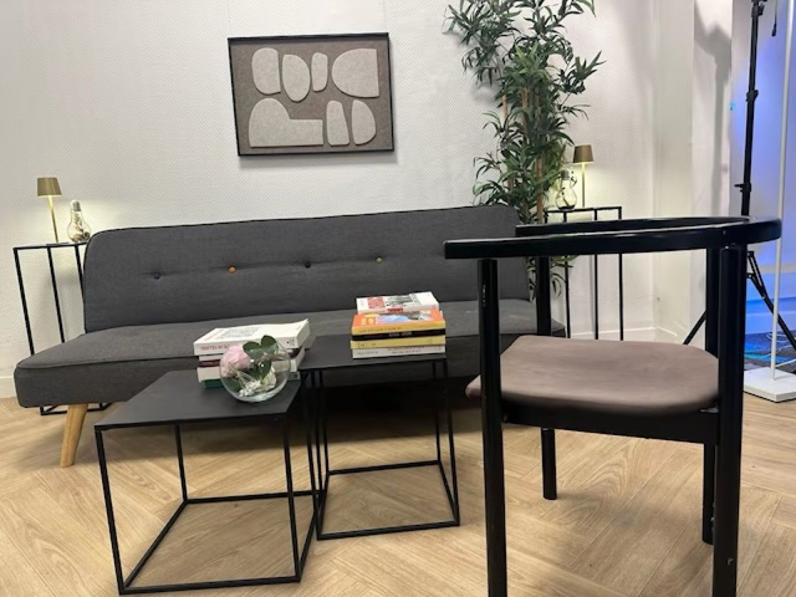 Espace détente et accueil des invités